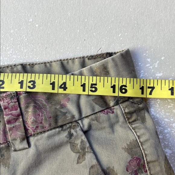 Joe Fresh Khaki Floral Pants - Picture 6 of 8
